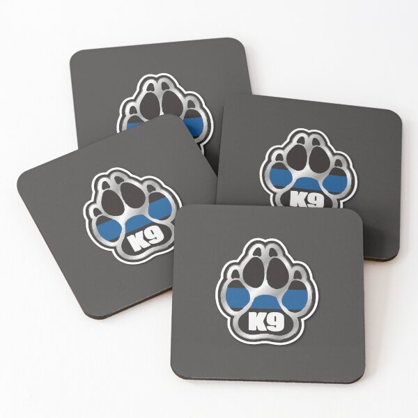 Item preview, K9 thin blue line paw - logo designed and sold by RENAGADE4LYF.