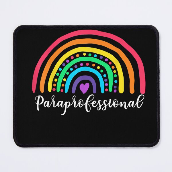 Item preview, Cute Rainbow Paraprofessional Teacher Back To School T-Shirt designed and sold by BucheKiefer.