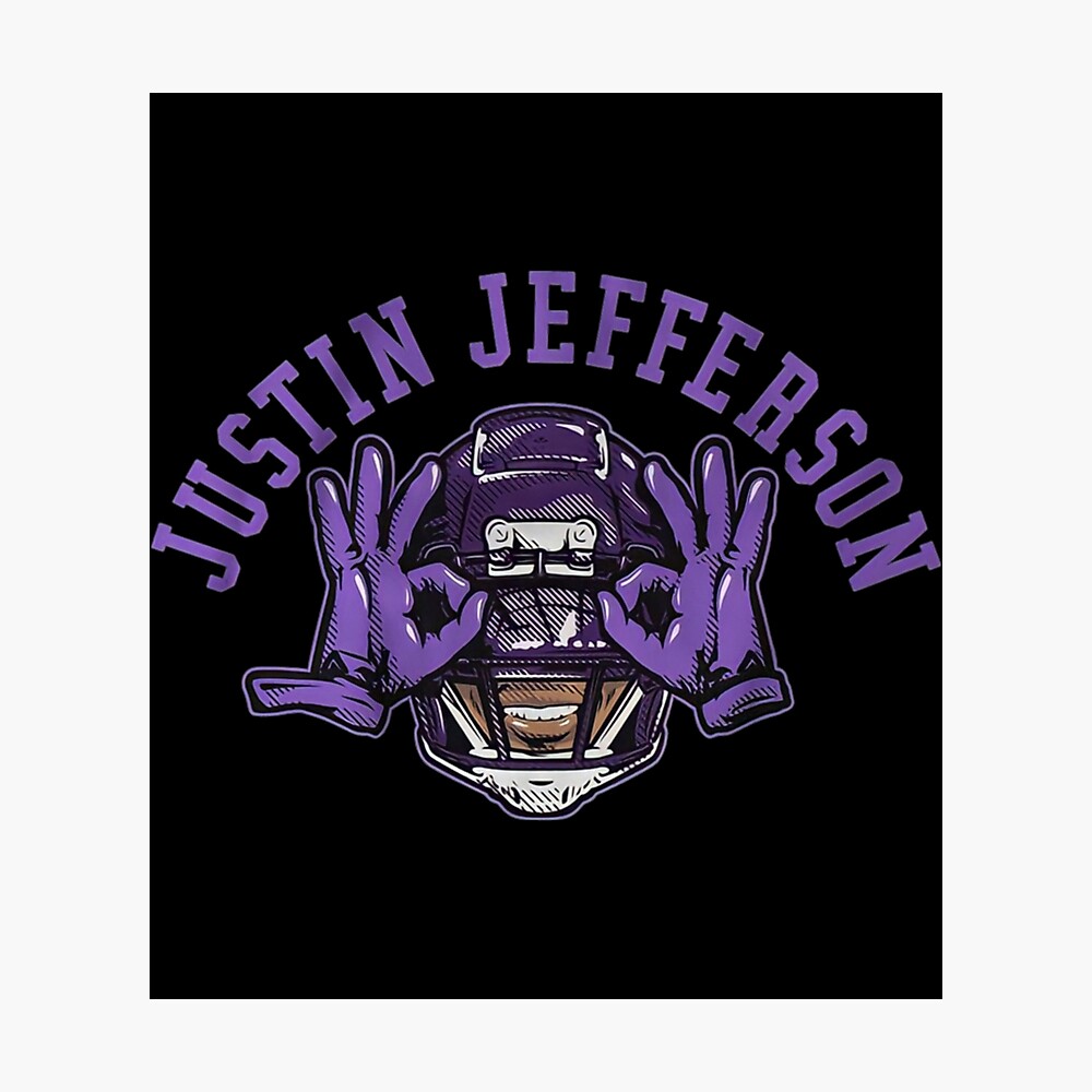 Justin Jefferson Youth Jersey Poster for Sale by Jalib