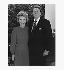 Ronald und Nancy Reagan Fotodruck