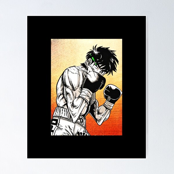 Hajime No Ippo Fight Anime Boxing Print Canvas Greeting Card for Sale by  donnalas