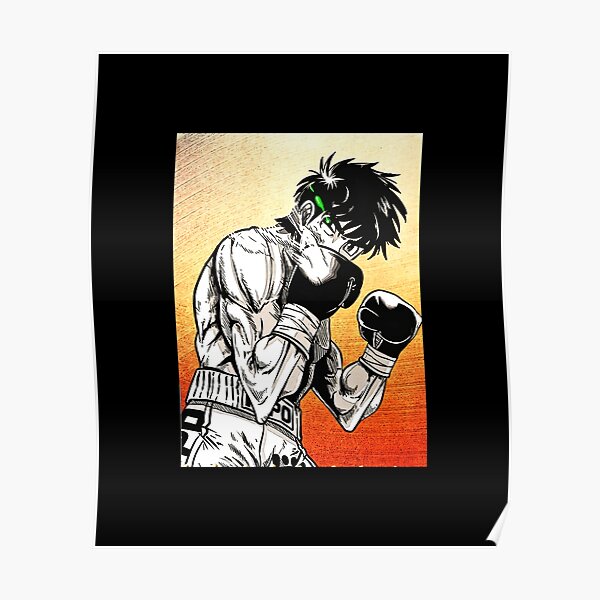 "Hajime no Ippo Makunouchi Anime Boxing Champion" Poster for Sale by