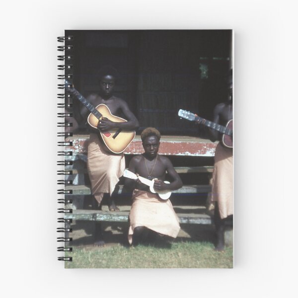 Item preview, Vintage Papua New Guinea - Musicians designed and sold by BGPickers.