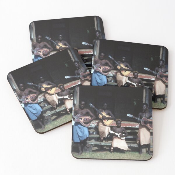 Item preview, Vintage Papua New Guinea - Musicians designed and sold by BGPickers.