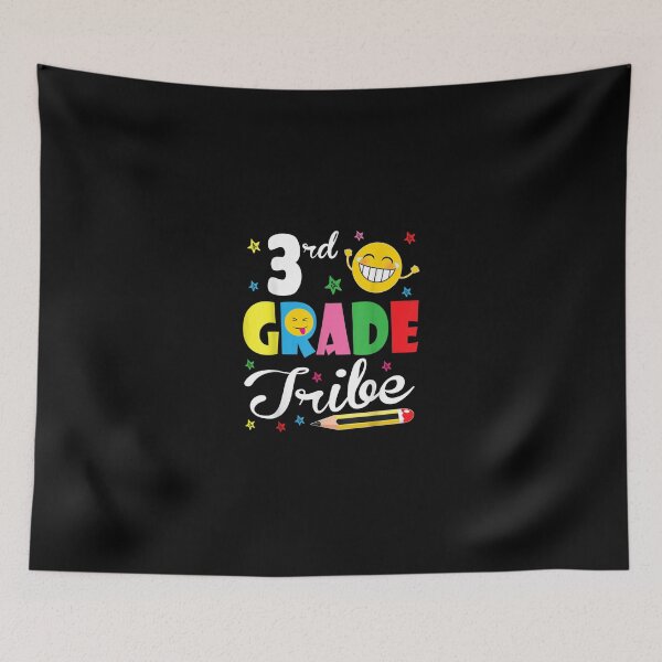Item preview, Cute Smile Emotion Face Pencil 3RD Grade Tribe Shirt Welcome designed and sold by BucheKiefer.