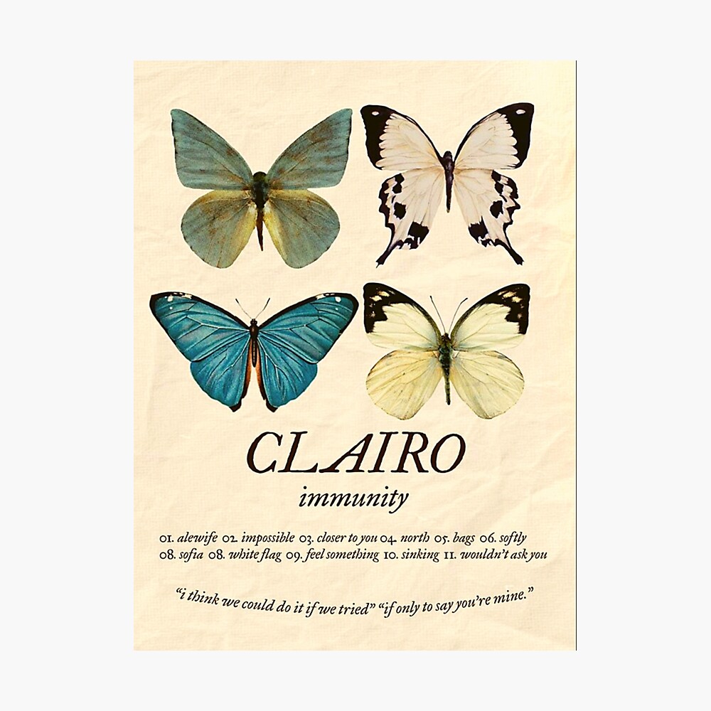 Clairo Immunity Classic Poster