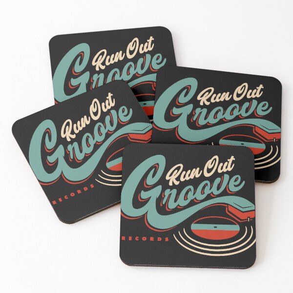 Item preview, Run Out Groove Records Logo - RedBlue T-Shirt designed and sold by Ravage894.