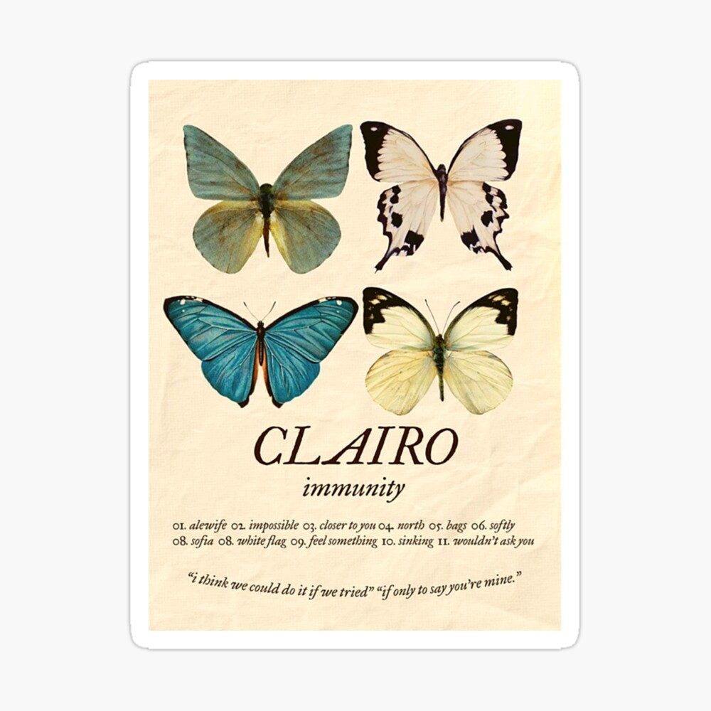 Clairo Immunity Classic Poster