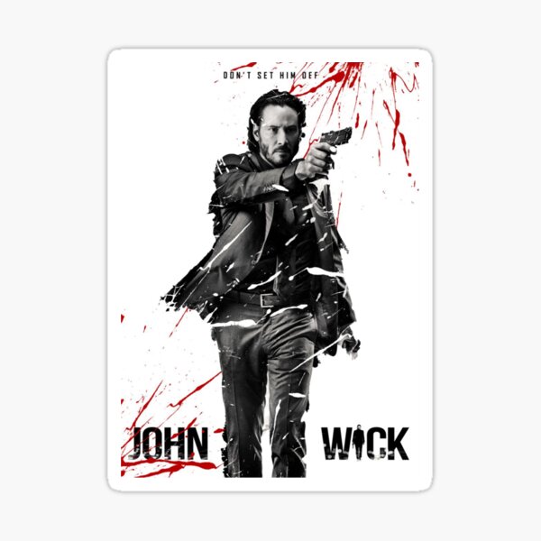 "John Wick 6" Sticker For Sale By Gastda | Redbubble