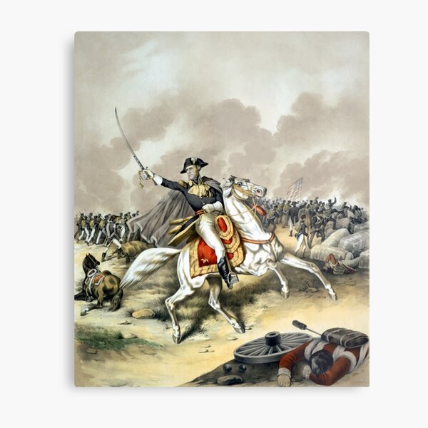 Andrew Jackson At The Battle Of New Orleans Metal Print