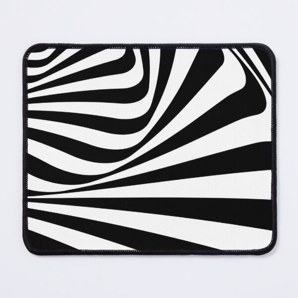 Item preview, Abstract Art Strips black white designed and sold by Tshirtstory.