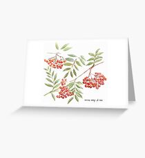 Miss Rowanberry Greeting Card