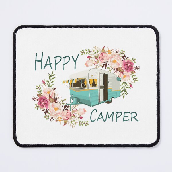 Item preview, Happy Camper Retro Camping Hello Summer designed and sold by BennetJaco.