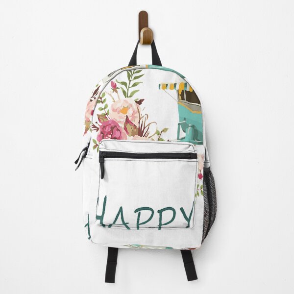 Item preview, Happy Camper Retro Camping Hello Summer designed and sold by BennetJaco.