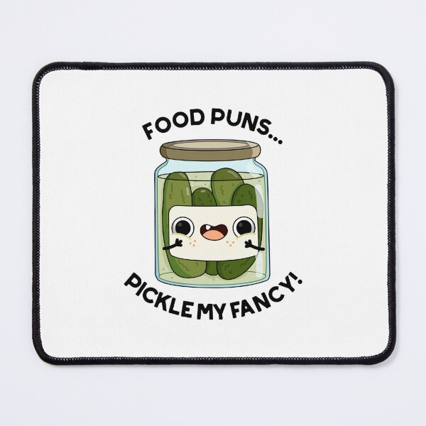 Item preview, Food Puns Pickle My Fancy Funny Food Puns designed and sold by punnybone.