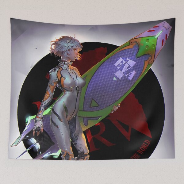 Item preview, Rei Ayanami Neon Genesis Evangelion Drawing For Otaku designed and sold by CharlesLevon.