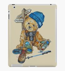 Hill Walking Teddy Bear iPad Case/Skin