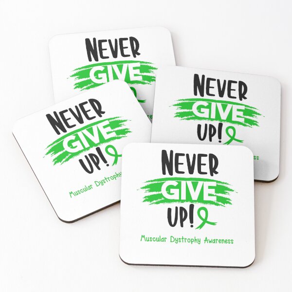 Item preview, Muscular Dystrophy Warrior - Muscular Dystrophy Awareness - Never Give Up! designed and sold by Robbsyn.