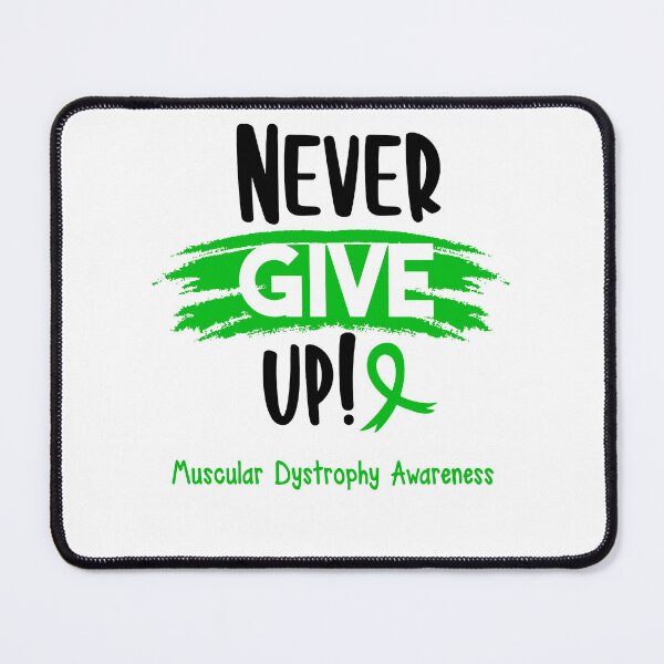 Item preview, Muscular Dystrophy Warrior - Muscular Dystrophy Awareness - Never Give Up! designed and sold by Robbsyn.