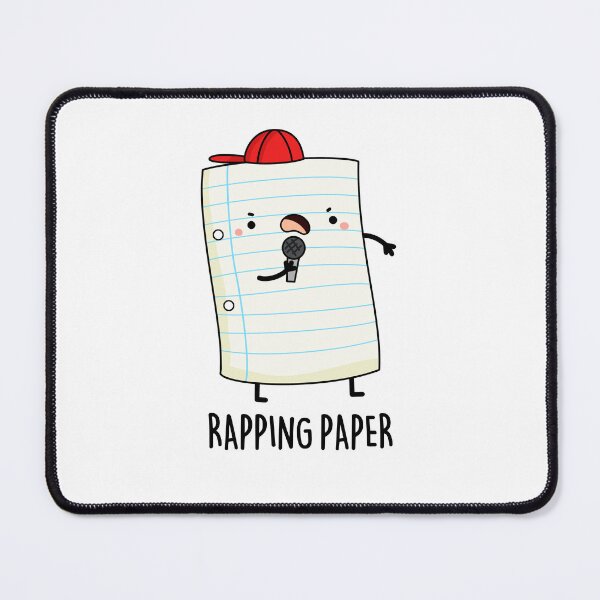 Item preview, Rapping Paper Funny Paper Puns designed and sold by punnybone.