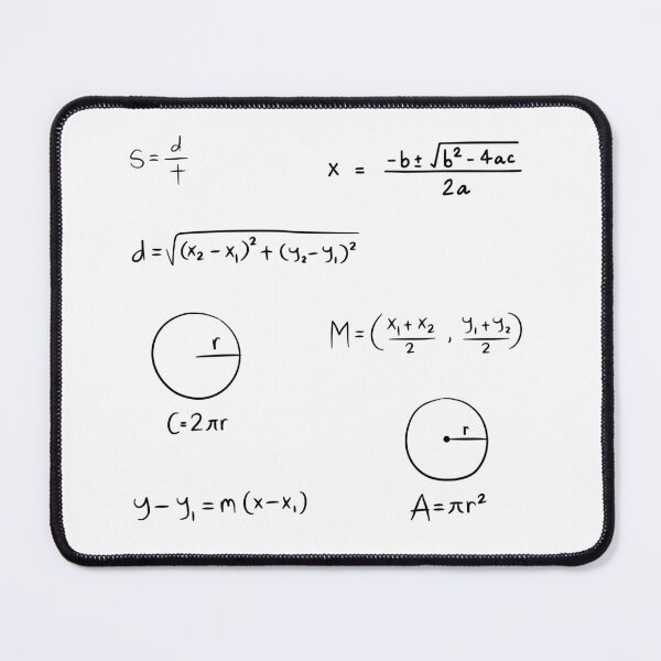 Item preview, Math equations quadratic equation, distance formula, midpoint, slope designed and sold by CherieTree.