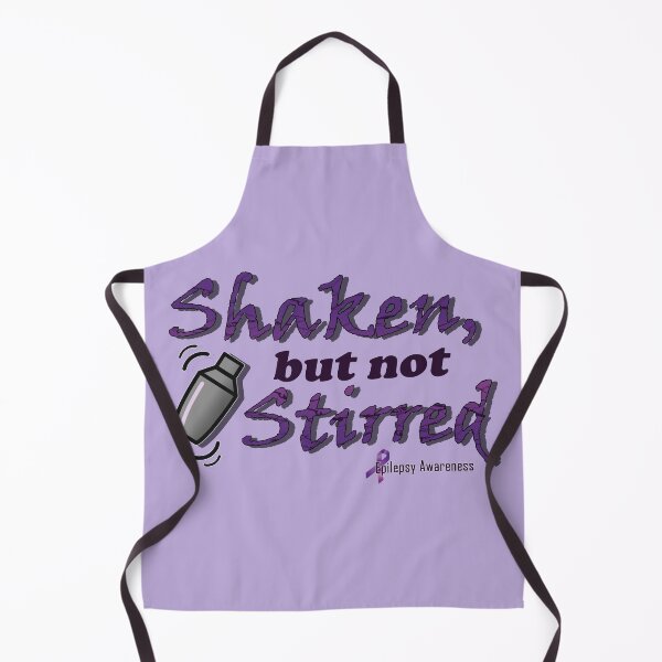 Item preview, Shaken but not Stirred - Epilepsy Awareness designed and sold by KlickWitch.