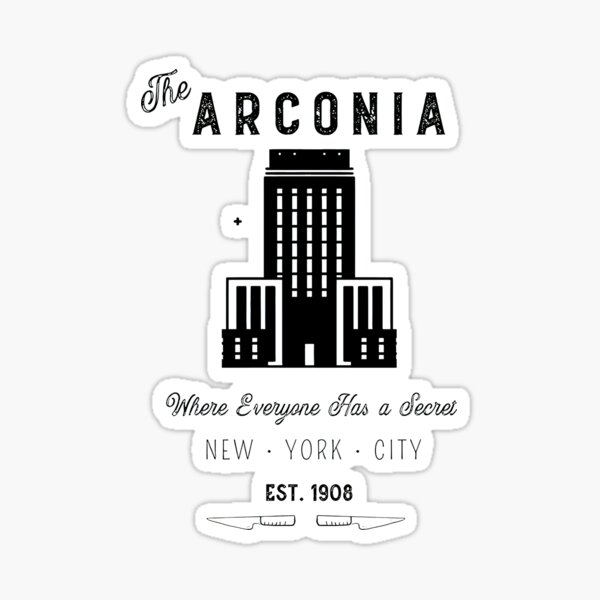 Only Murders in The Building Digital Arconia Sticker