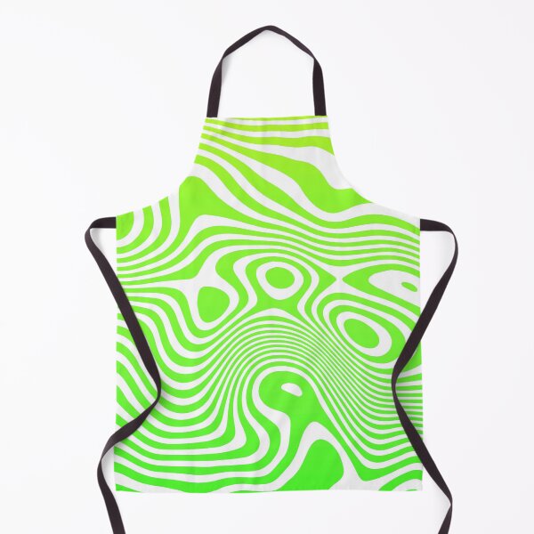 Item preview, Lime green Abstract Strips Art  designed and sold by Tshirtstory.