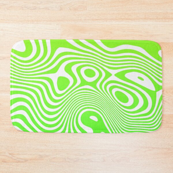 Item preview, Lime green Abstract Strips Art  designed and sold by Tshirtstory.