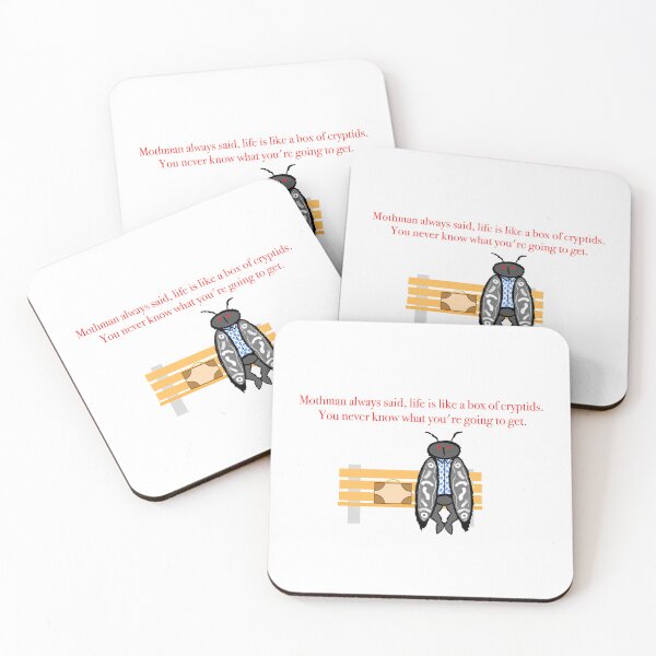 Item preview, Mothman Gump designed and sold by kybarkingspider.