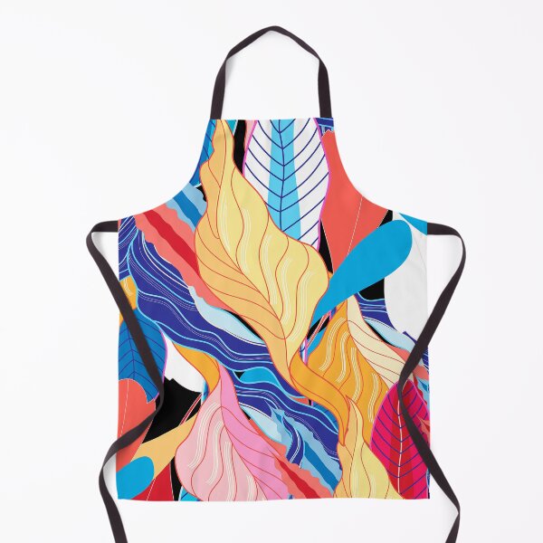 Item preview, Abstract colorful leaves designed and sold by FGCART.