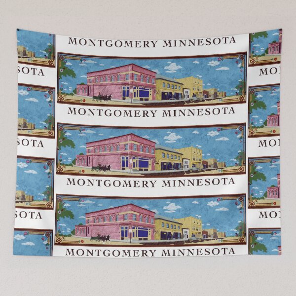 Item preview, Montgomery Minnesota Mural designed and sold by Anna Ryburn.