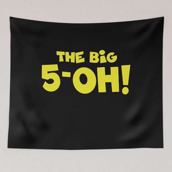 Item preview, The Big 5-OH!  The Big 5-0 T-Shirt designed and sold by Quiver712.