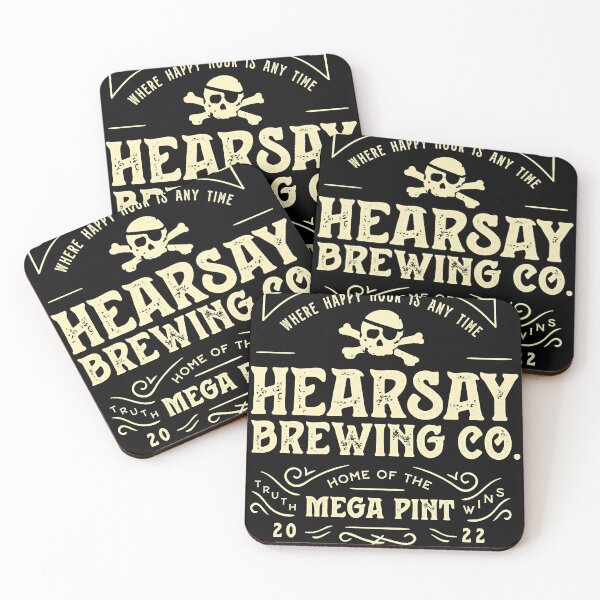 Item preview, Hearsay Brewing Company T-Shirt designed and sold by Quiver712.