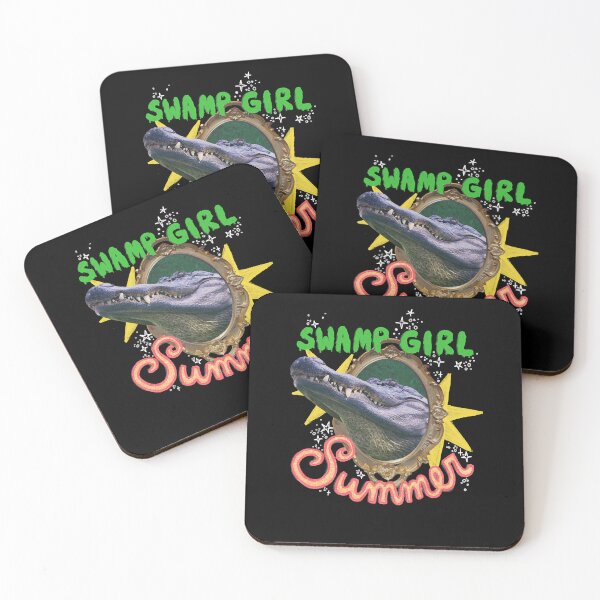 Item preview, Swamp Girl Summer - Gator T-Shirt designed and sold by Quiver712.