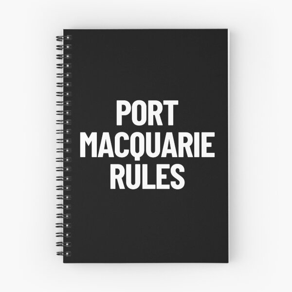 Item preview, Port Macquarie Rules New South Wales NSW Australia Capital City designed and sold by Legit Hooligan.