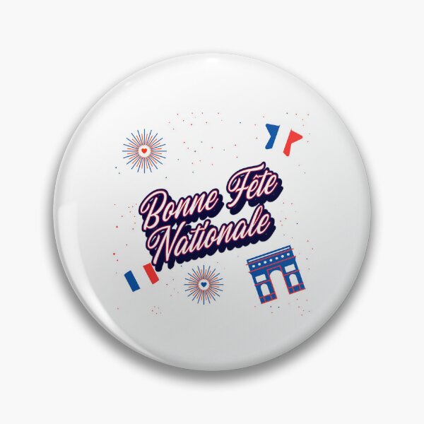 Item preview, Bastille Day, Bonne Fete, French National Day, Bon 14 Juillet, Happy Birthday France. designed and sold by SBRTPOD.