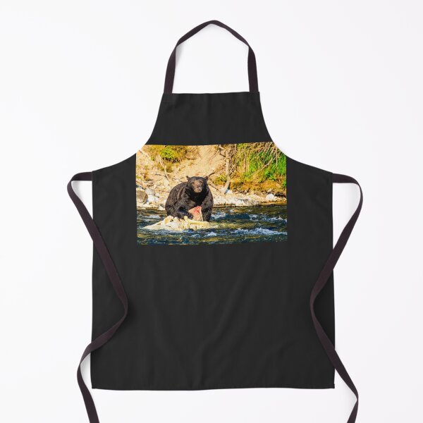 Item preview, Grizzly Bear in Yellowstone River Premium E designed and sold by lanoue.