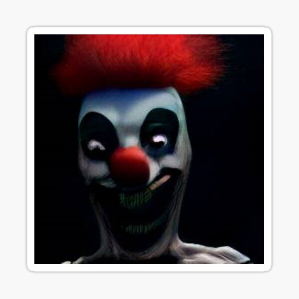 Item preview, Dunkler gruseliger Clown designed and sold by BooRat.