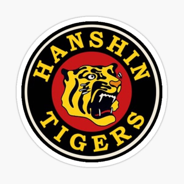 Vintage Hanshin Tigers Sticker for Sale by startrekred