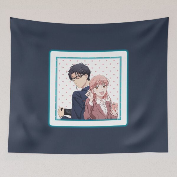 Item preview, Wotakoi Neon Love (on Navy) designed and sold by epinkb.