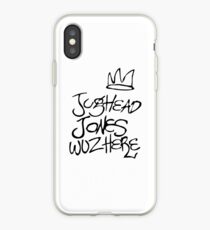 Jughead Jones wuz here iPhone Case