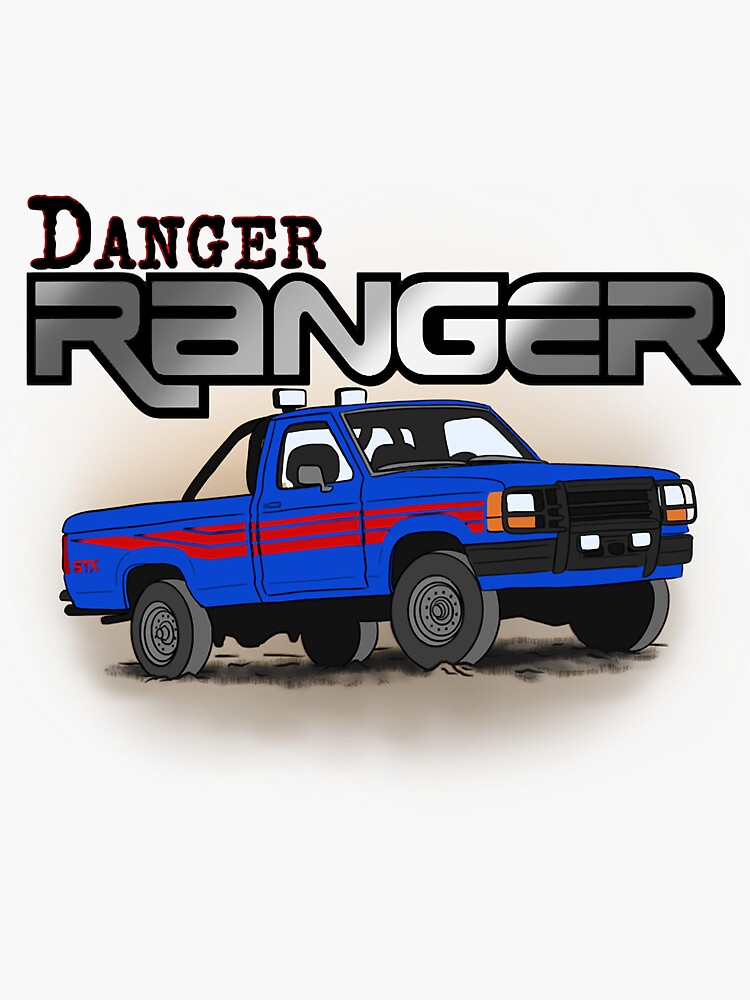 "Danger Ranger " Sticker for Sale by AmandaHutchin1 Redbubble