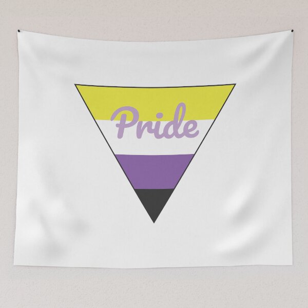 Item preview, Non-Binary Pride Triangle designed and sold by grdyfn.