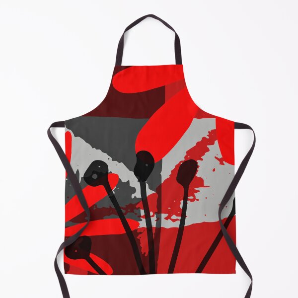 Item preview, Red, Grey and Black Abstract designed and sold by Debbie-D-Pics.