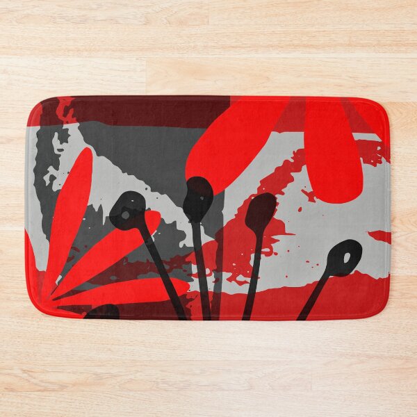 Item preview, Red, Grey and Black Abstract designed and sold by Debbie-D-Pics.