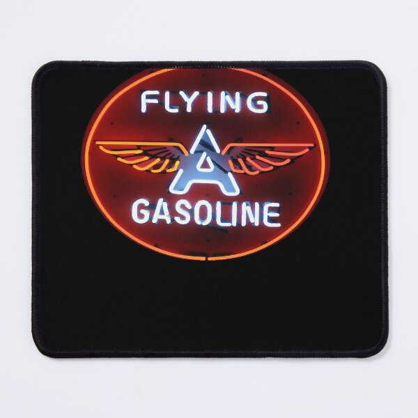 Item preview, Flying A Service Station Red Round Neon Sign designed and sold by AmandaHutchin1.