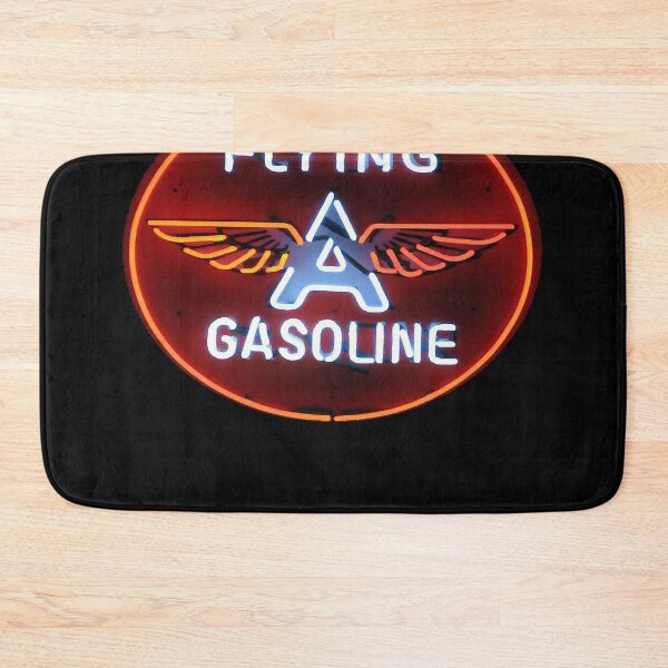 Item preview, Flying A Service Station Red Round Neon Sign  designed and sold by AmandaHutchin1.