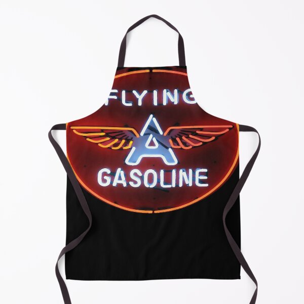 Item preview, Flying A Service Station Red Round Neon Sign  designed and sold by AmandaHutchin1.