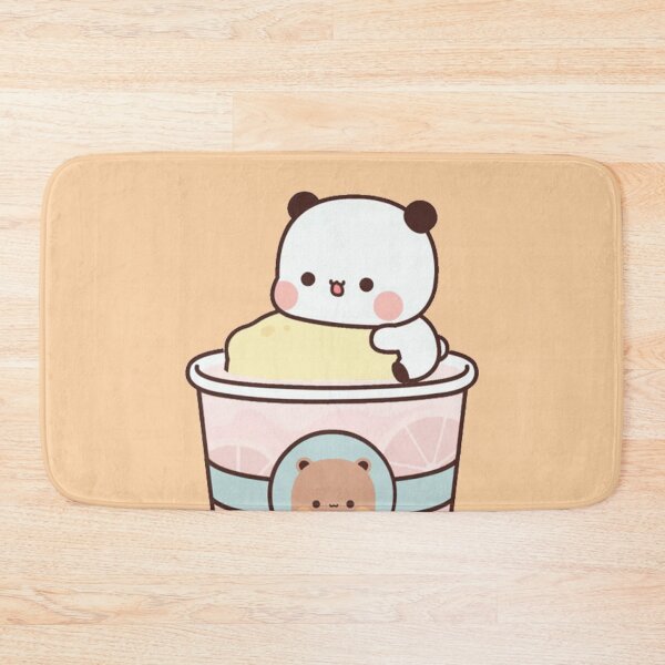 Item preview, Cute Bubu On Icetea Cup designed and sold by gingersweet.